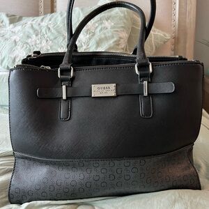 Guess black purse